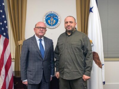 Міністр оборони України зустрівся з Генеральним інспектором Міністерства оборони США  