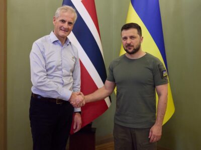 Глава держави говорив із прем’єром Норвегії про підтримку української оборони та захист наших міст  