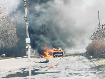 Уранці російські терористи обстріляли Вовчанськ, загинула людина  