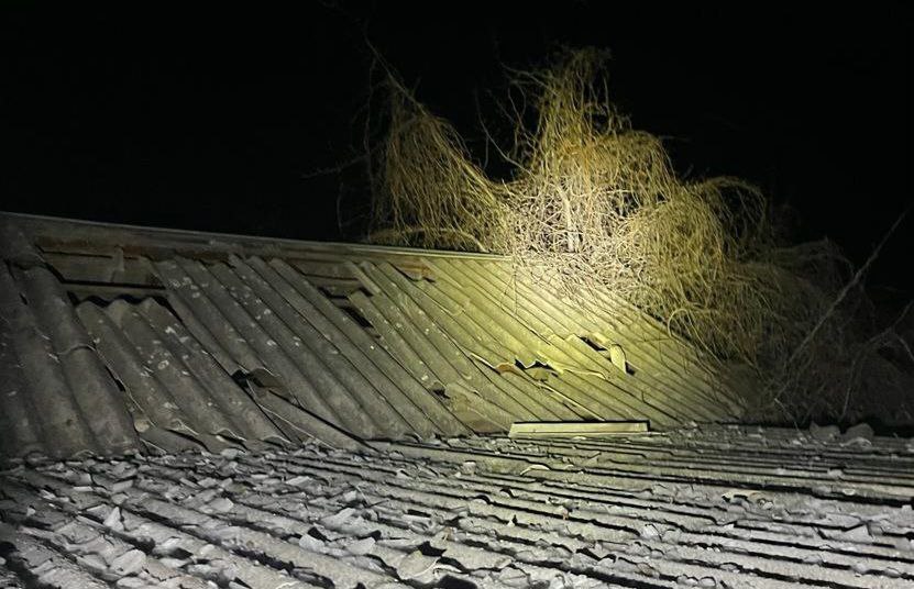 Наслідки ворожого удару по Дніпропетровській області 10 січня 2024 року