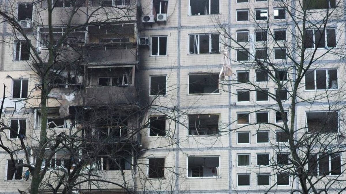 Київ, наслідки ворожого удару 13 грудня 2023 року