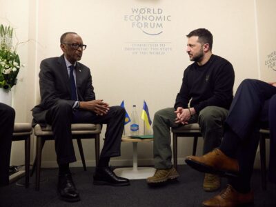 Володимир Зеленський вперше провів зустріч з Президентом Руанди  