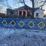 Наслідки ворожого удару по Малому Бурлуку 17 січня 2024 року