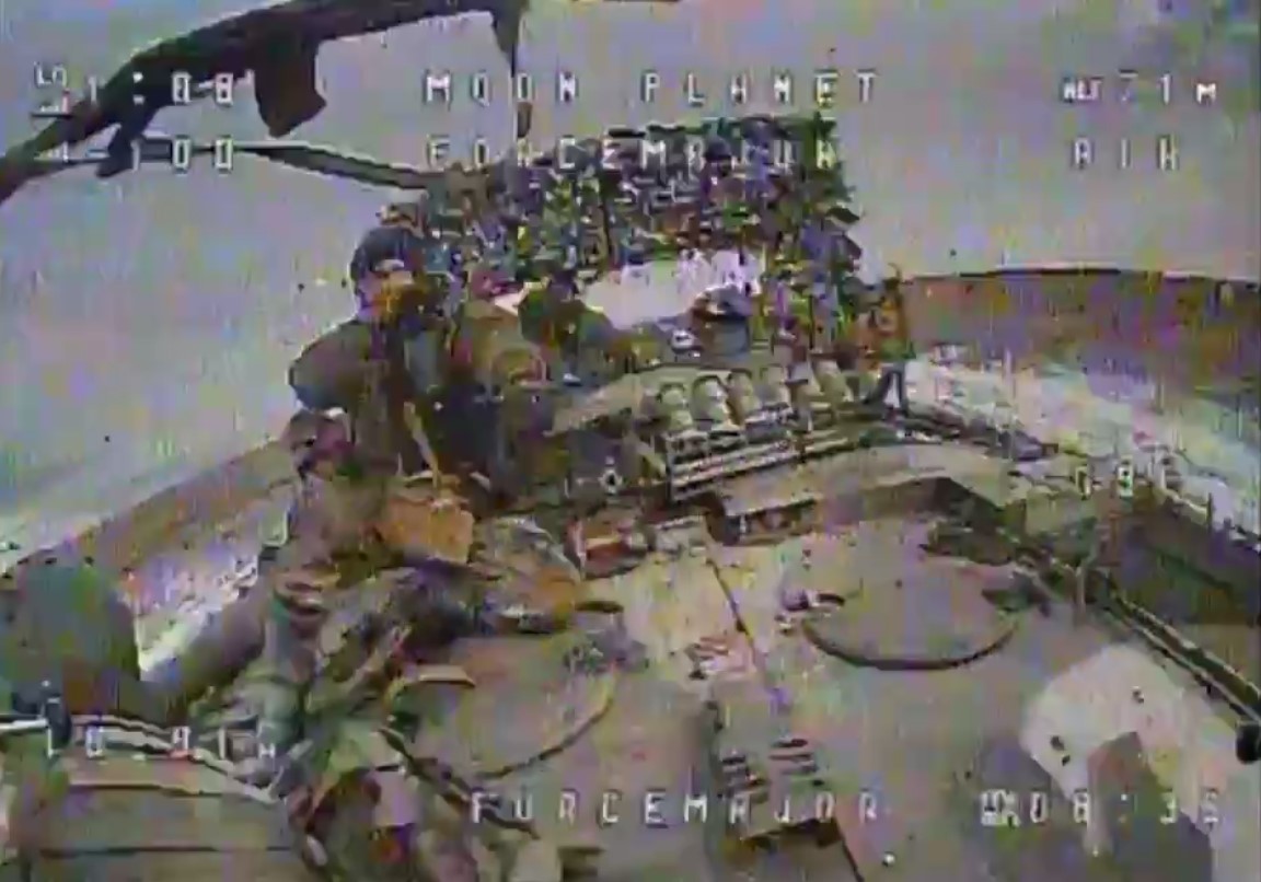 Окупант кинув автомат у дрон