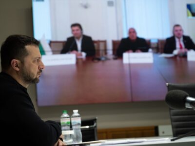 Володимир Зеленський обговорив оборонну підтримку України з лідерами коаліції парламенту Болгарії  