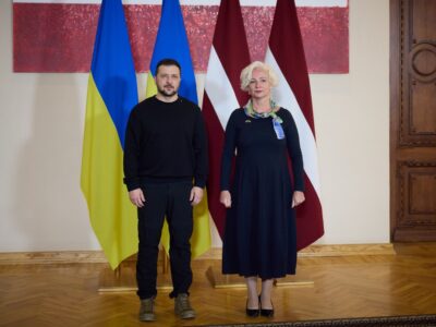 Володимир Зеленський у Парламенті Латвії обговорив подальшу взаємодію для вступу України в ЄС і НАТО  