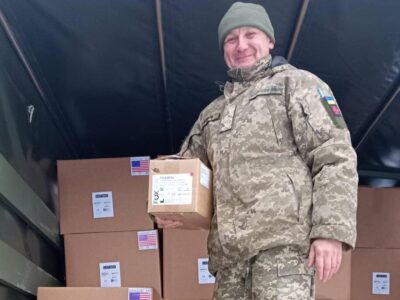 До аптечок на фронт: Медичні сили отримали гуманітарну допомогу від міжнародних партнерів  