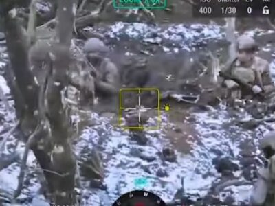 Захисники за допомогою дрона взяли в полон росіянина  