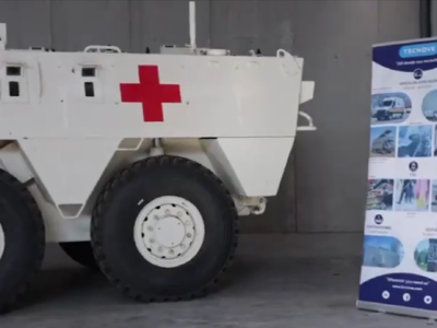 Іспанія передає Україні два медичні бронеавтомобілі  