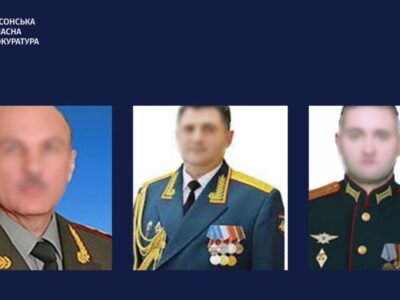 Зібрано докази воєнних злочинів на двох російських генералів та підполковника  