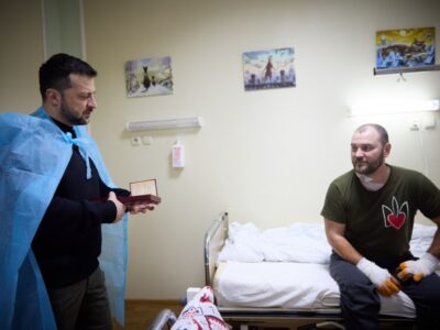 Володимир Зеленський відвідав захисників, які проходять лікування у Кропивницькому  