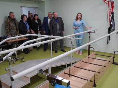 На Житомирщині відкрили реабілітаційне відділення для відновлення ветеранів війни  