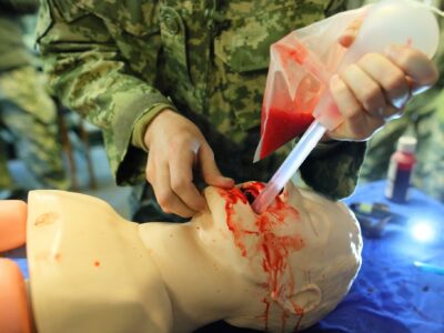 У ЗСУ показали, як наші воїни навчаються тактичної медицини у Великій Британії  