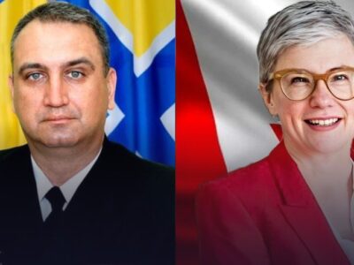 Командувач українських ВМС обговорив з Послом Канади безпеку судноплавства у Чорному морі  
