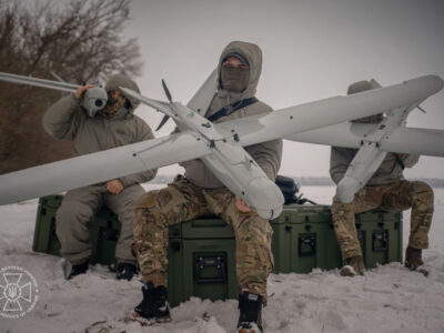 Контррозвідники отримали український безпілотний авіакомплекс «Лелека-100»  