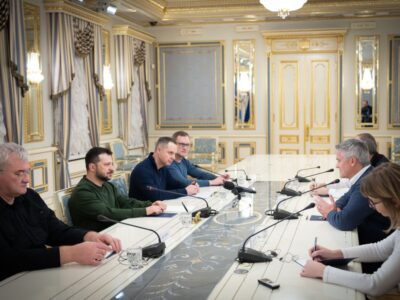 Володимир Зеленський провів зустріч з генеральним секретарем ОЕСР  