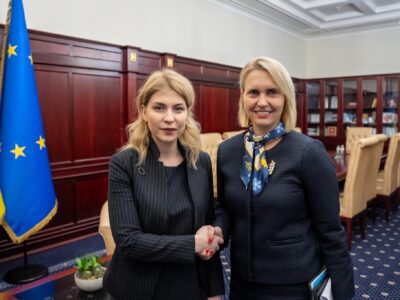 Ольга Стефанішина обговорила з Бріджит Брінк майбутній саміт НАТО у Вашингтоні  