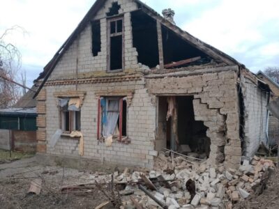 Двічі за день агресор бив по Нікополю з важкої артилерії  