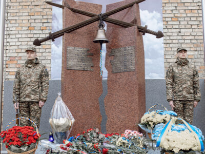 У Києві відкрили меморіал пам’яті загиблим нацгвардійцям  