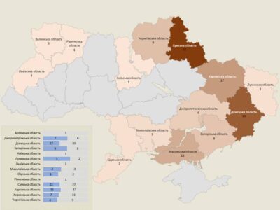 За добу ворог атакував 128 населених пунктів України  