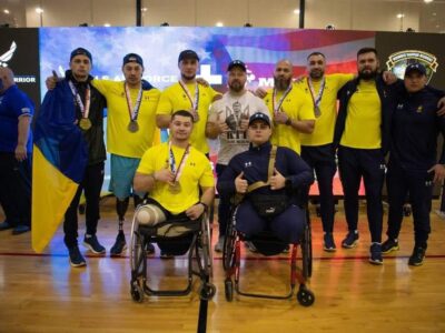 Українські військові та ветерани вже мають перші медалі на спортивних змаганнях у США  
