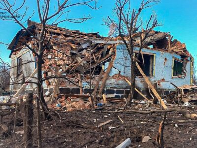 росіяни атакували авіабомбами село на Харківщині  