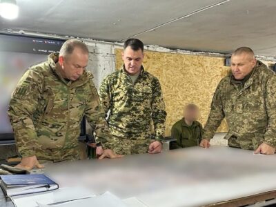 Олександр Сирський відвідав Запорізький напрямок і розповів про ротацію підрозділів на фронті  