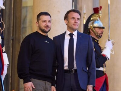 Глава держави подякував Франції за підтримку України  