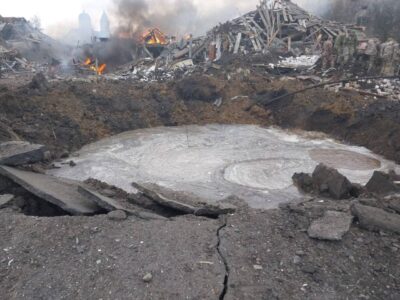 Внаслідок удару по Харківщині загинув пенсіонер і поранено трьох дітей  