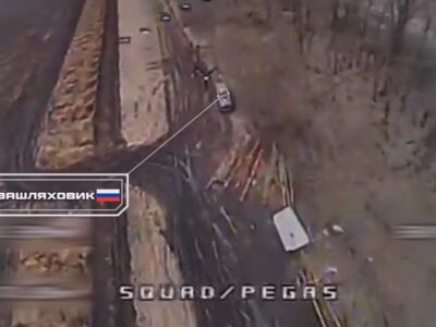 Наші військові перетворили на брухт позашляховик та «буханку» окупантів  