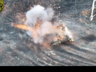 Сили оборони знищили російський танк на Авдіївському напрямку  