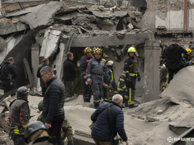 Наслідки атаки на столицю: фоторепортаж АрміяInform  