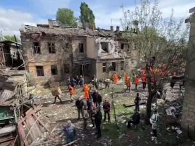 В Одесі показали наслідки атаки ударних безпілотників  