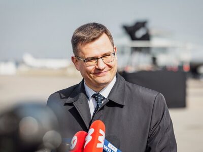 Міністр оборони Литви прибув до України та зустрівся з Володимиром Зеленським  