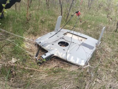 Десантники «приземлили» безпілотник Supercam окупантів