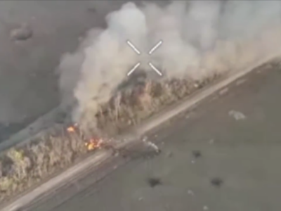 Єгері знищили танк та БМП ворога  