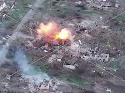 Сили оборони дронами та артилерією вполювали групу росіян  