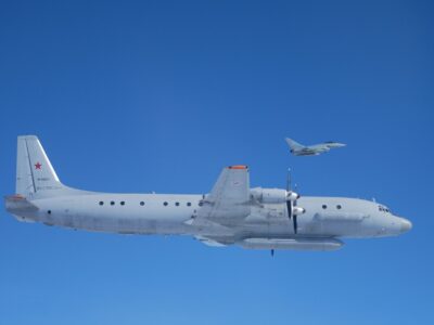 Німеччина піднімала у повітря винищувачі через російський військовий літак  