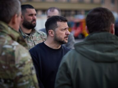 Володимир Зеленський у Дніпрі: Працюємо заради додаткових систем ППО