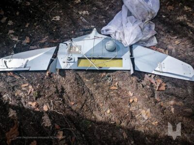 На Чернігівщині захопили ворожий розвідувальний БПЛА  