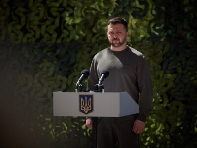 Президент оглянув техніку одного із підрозділів Сил оборони  