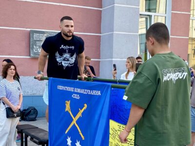 Військовий з Житомира встановив рекорд України  