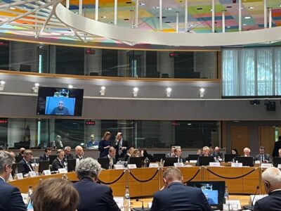 Міністр оборони Рустем Умєров підключився до засідання Ради ЄС безпосередньо з лінії фронту  