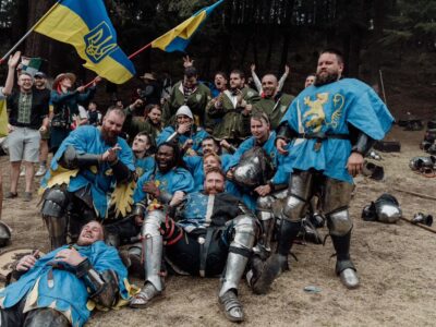 Українські військові здобули призові місця на Чемпіонаті світу зі середньовічного бою  