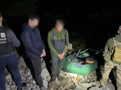 Ухилянту, який хотів потрапити до Молдови на човні, не вдалося навіть намочити весла