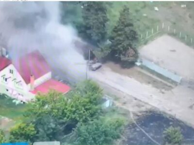 Сили оборони показали, як перетворили ворожий танк на металобрухт