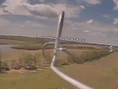 Наші воїни дроном ліквідували групу окупантів, які скупчились у лісосмузі  