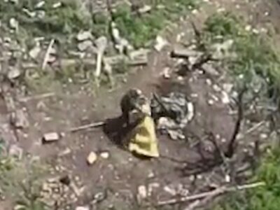 російський окупант видав розташування позиції та поплатився  