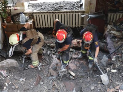 У Харкові завершено аварійно-пошукові роботи в зруйнованій п’ятиповерхівці  