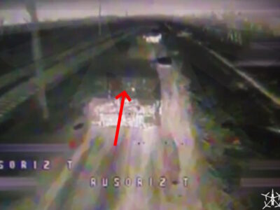 Тепловізійні FPV «Маґури» спалили вночі два російські танки   